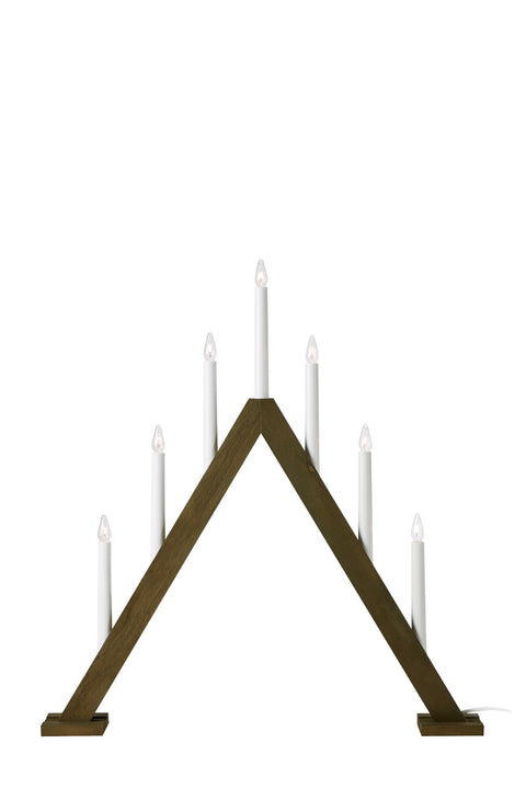 ARIELE Candlestick 7L Stained Dark
