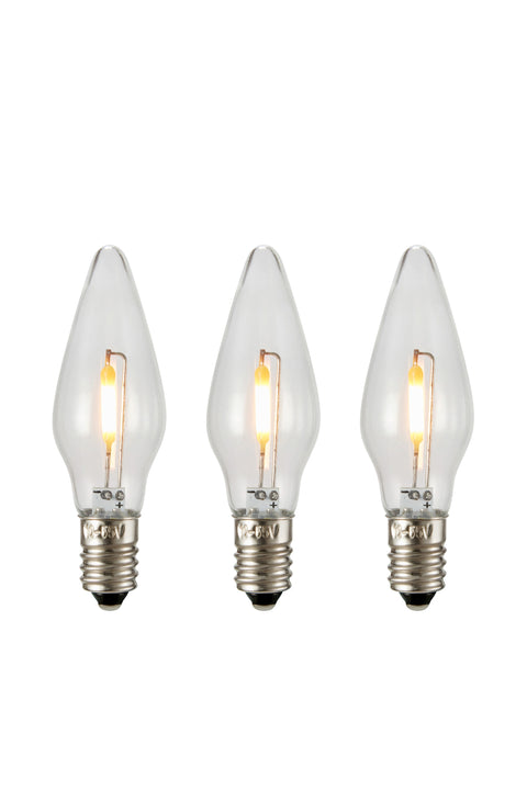 SPAREBULB 14-55V 0,1-0,5W E10 LED 3-Step Dimmable