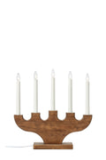SPIRA Candlestick 5L Dark Brown