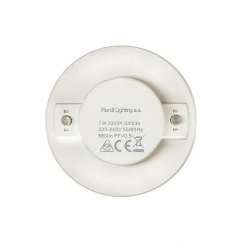 PUC LED Polttimo GX53-kannalla, 7W, 560 lm - Nordic Lumen