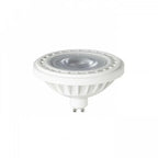 LED ES111 GU10 12W 3000K, valkoinen valonlähde 45° säteilykulmalla.