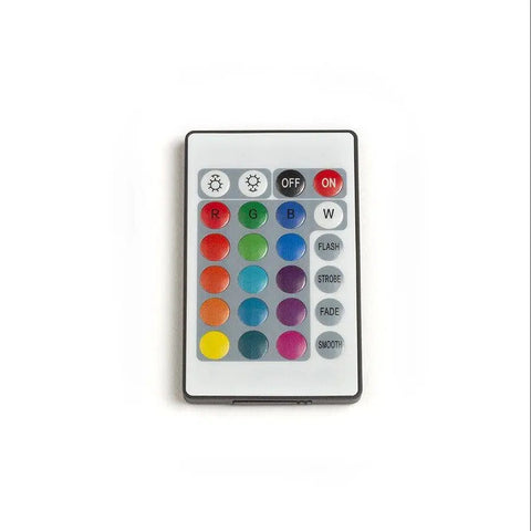 RGB-kaukosäädin LED Strip Orion ohjaimelle, 5 in 1 kaukosäädin valaistuksen hallintaan.