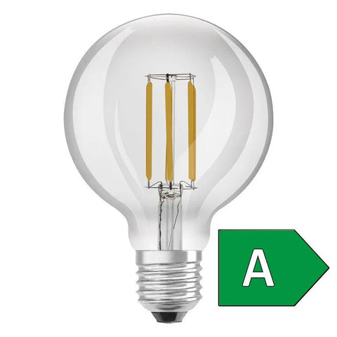 OSRAM ULTRA ECONOMY LED Globe 95, kirkas, energialuokka A, E27
