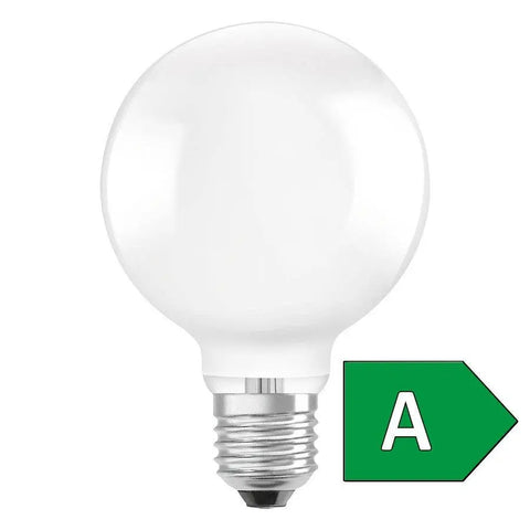 OSRAM ULTRA ECONOMY LED Globe 95, matta, energialuokka A, E27
