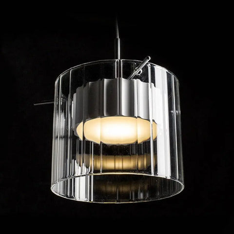 ESTRA I riippuvalaisin valkoinen kirkas lasi LED 5W 3000K - Nordic Lumen