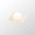 DAN SQ 80 upotettava kipsivalaisin GU10 35W satiinilasilla - Nordic Lumen