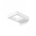 Moderni valkoinen LED-seinävalaisin suorakulmainen muotoilu, energiatehokas 6W 230V valaistus.