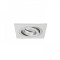 PASADENA GU10 SQ I neliönmuotoinen upotettava kallistettava valaisin,  GU10 LED 7W - Nordic Lumen