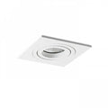 PASADENA GU10 SQ I neliönmuotoinen upotettava kallistettava valaisin,  GU10 LED 7W - Nordic Lumen