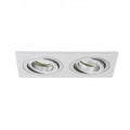 PASADENA GU10 SQ II upotettava kallistettava valaisin, GU10 LED 7W - Nordic Lumen