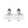 PASADENA GU10 SQ II upotettava kallistettava valaisin, GU10 LED 7W - Nordic Lumen