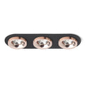 SHARM R III upotettava LED-valaisin – tehokas ja muokattava 3x10W - Nordic Lumen