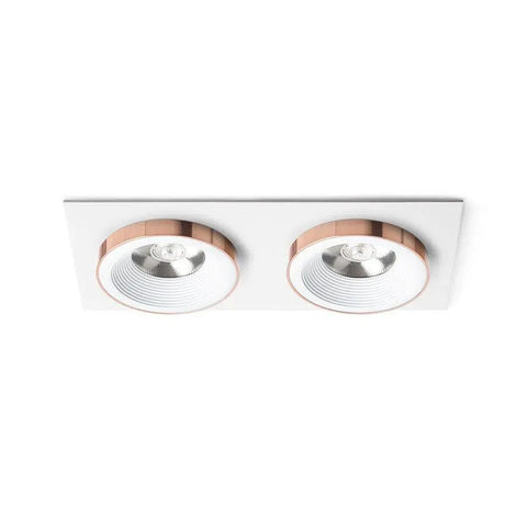 SHARM SQ II upotettava LED-valaisin – tehokas ja tyylikäs 2x10W - Nordic Lumen