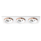 SHARM SQ III upotettava LED-valaisin – tehokas 3x10W, ei himmennettävä - Nordic Lumen