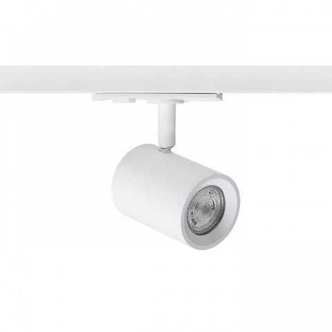 CADENZA 1-vaihekiskovalaisin valkoinen LED GU10 10W, energiatehokas kohdevalaistus moderniin sisustukseen.