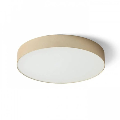 LARISA R 40 katto helmi kulta LED-valaisin 50W - Kuvassa helmi kultainen LED-kattovalaisin, joka tuo lämpöä ja eleganssia tilaan.
