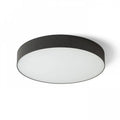 LARISA R 40 katto musta LED-valaisin tehokkaalla 50W valonlähteellä - Kuvassa musta LED-kattovalaisin LARISA R 40, joka tarjoaa modernia tyyliä ja valaistusta.