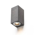 KANE II up & downlight betoninen seinävalaisin ulkoseinään asennettuna