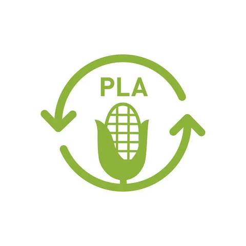Ekologinen PLA-logo, ympäristöystävällinen LED-valaisin
