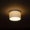 Valaistu MARENGA RD3 60 Eco PLA valaisin – Upotettu LED-valaisin, joka tuottaa pehmeän ja lämpimän valon, 3D-tulostettu ympäristöystävällisestä PLA-materiaalista.