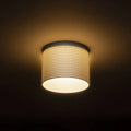 Ympäristöystävällinen 3D-tulostettu PLA-varjostin LED-valaisimessa.