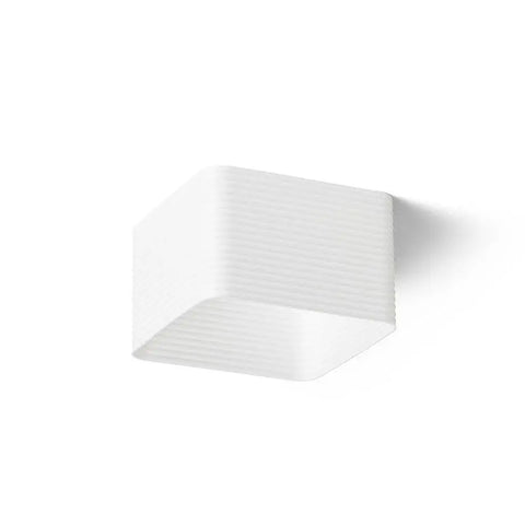 Valkoinen 3D-tulostettu MARENGA SQR3 60 LED-valaisin, Eco PLA-materiaali