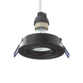 PASADENA GU10 upotettava kallistettava valaisin, harjattu alumiini, GU10 LED 7W - Nordic Lumen