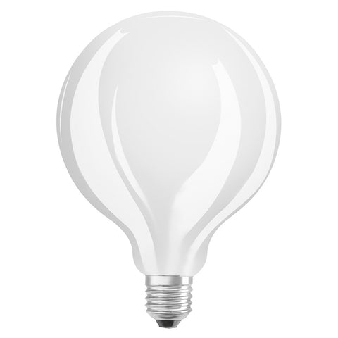 OSRAM Retrofit Globe 125 matta 230V E27 LED EQ100 2700K – valmistajan tuotekuva (G13460)