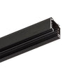 EUTRAC pintakisko 3 m – Musta, R11304