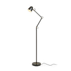 DANNY lattia musta messinki 230V LED E14 5W – valmistajan tuotekuva (R14190)