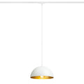 GLADYS 30 1-vaihekiskolle valkoinen/kultainen 230V LED E27 15W – valmistajan tuotekuva (R14503)
