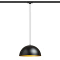 GLADYS 40 3-vaihekiskolle musta/kultainen 230V LED E27 15W – valmistajan tuotekuva (R14513)