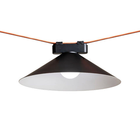 ICARO - FLAN 33 riippuvalaisin musta/valkoinen 24V LED 10W 3000K 4000K 6500K