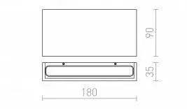 TORINO ULKOTILAN VALAISIN LED 2x5W 550 lm Ra 80 - Nordic Lumen