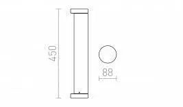 SONET 450 LED-pollari - Nordic Lumen