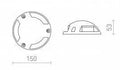 TOPTOP S III ULKOTILAN VALAISIN LED 3x1W 210 lm Ra 80 - Nordic Lumen