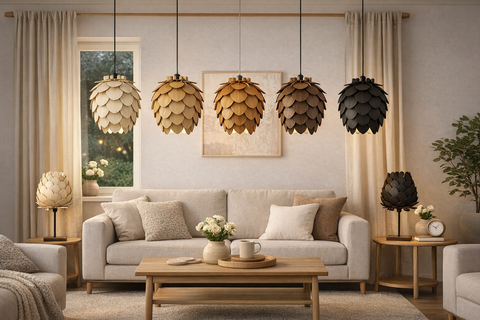 Nordland Design Anders -ikkunavalaisin, koko S, kullanruskea – tuotegallerian kuva 2