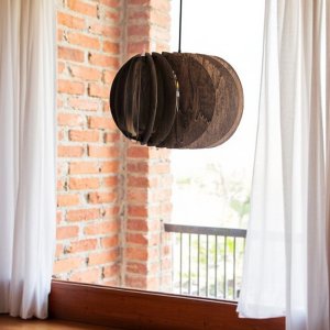 Nordland Design Fiona -ikkunavalaisin, koko S, kullanruskea – tuotegallerian kuva 3