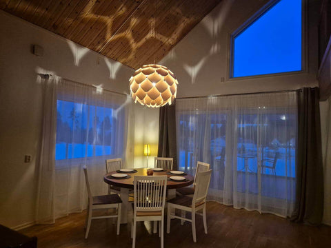 Nordland Design Isabella taklampa i trä